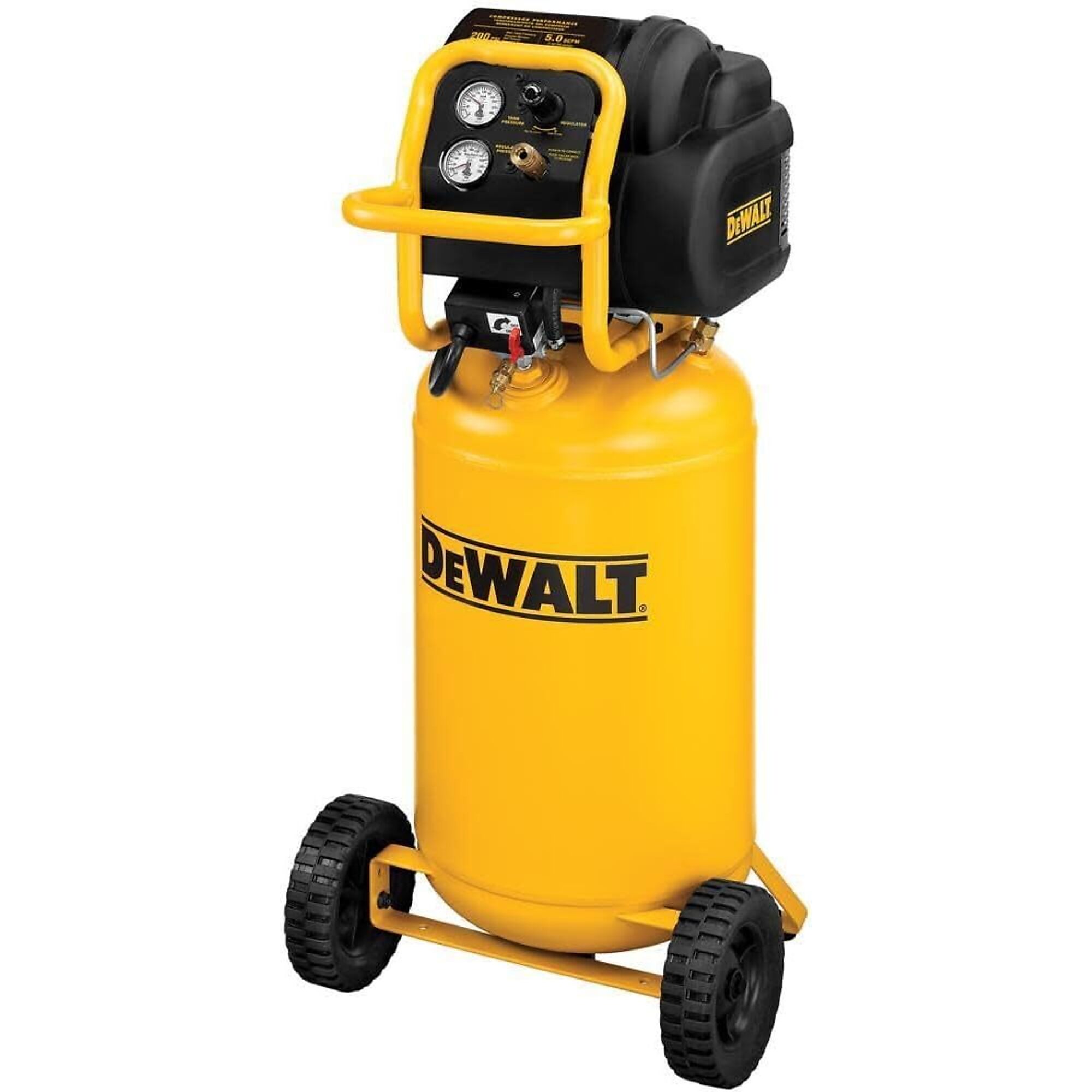 DEWALT, 15 Gal 1.6 Hp Air Compressor, Horsepower 1.6 HP, Air Tank Size 15 Gal, Volts 120 Model# D55168